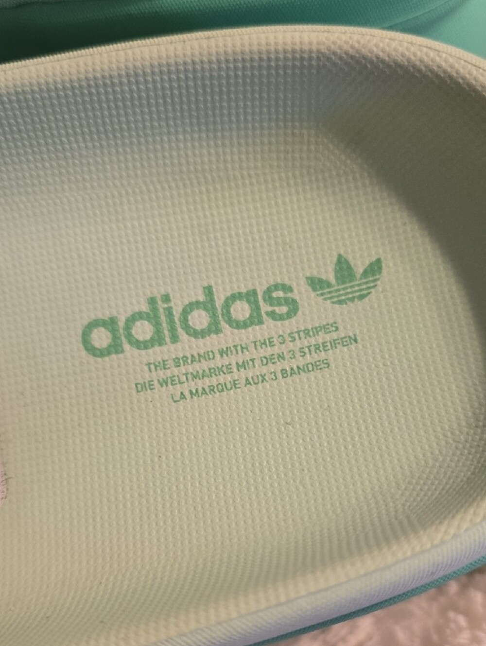 Adidas Women's AdiFOM x Stan Smith Slides Energy Green JI2612 Size 9 - Picture 2 of 5